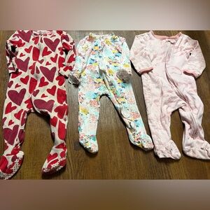 Three Footed Pajama Sets